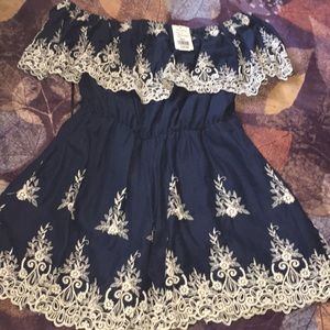 Off the shoulders romper